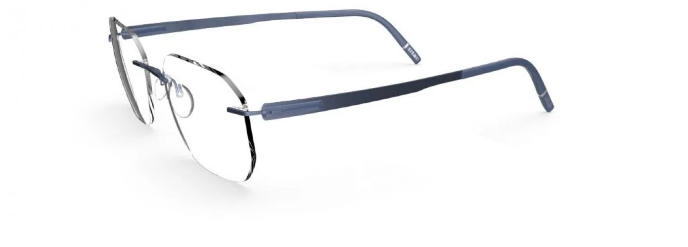 Silhouette Blend Chassis Rimless 5555 Eyeglasses - view 15